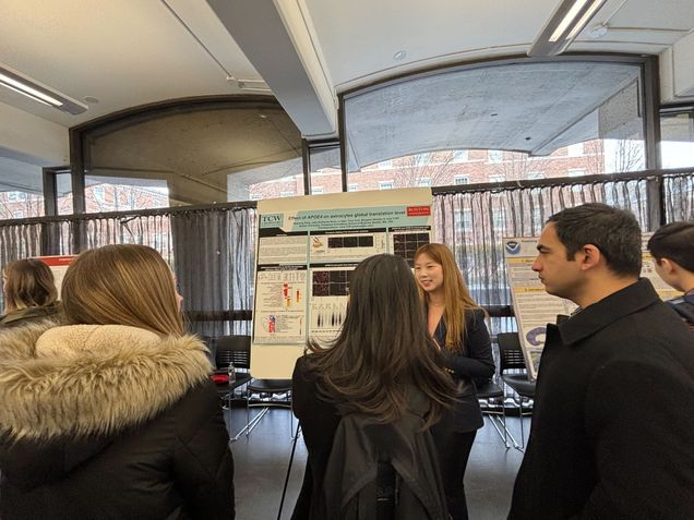 Poster session presentation